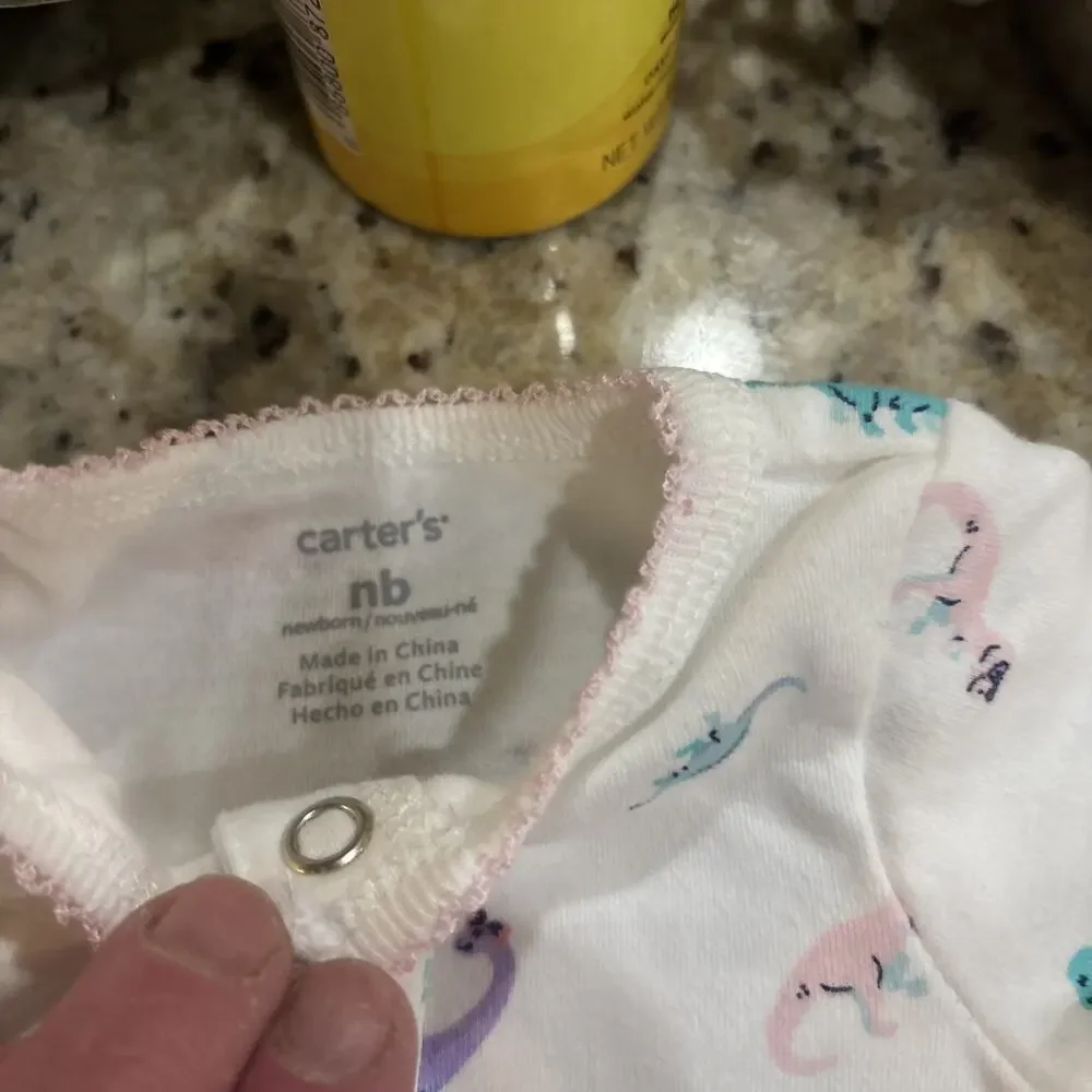 Carter's Girls Lovely Floral Bodysuit Newborn And 3 Pack Of Socks